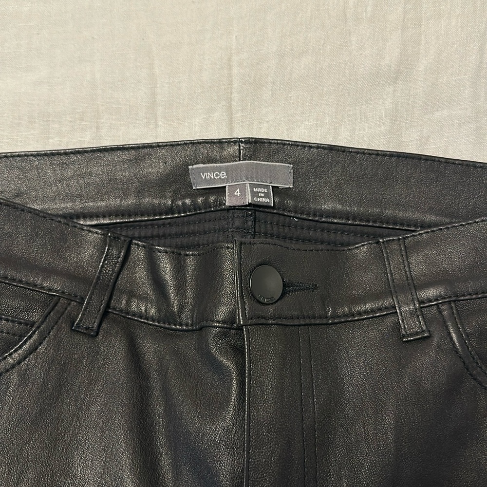 Vince leather pants